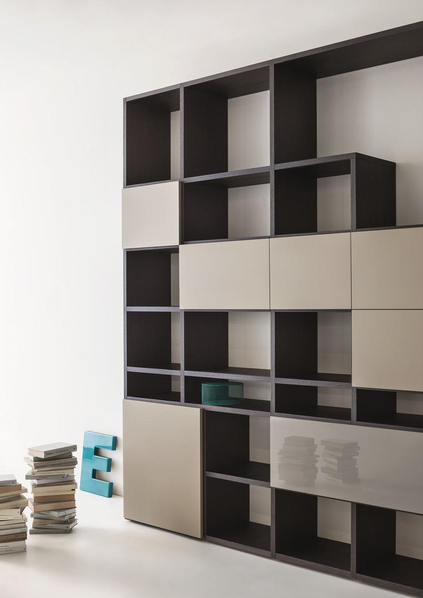 SELECTA Sectional modular custom bookcase