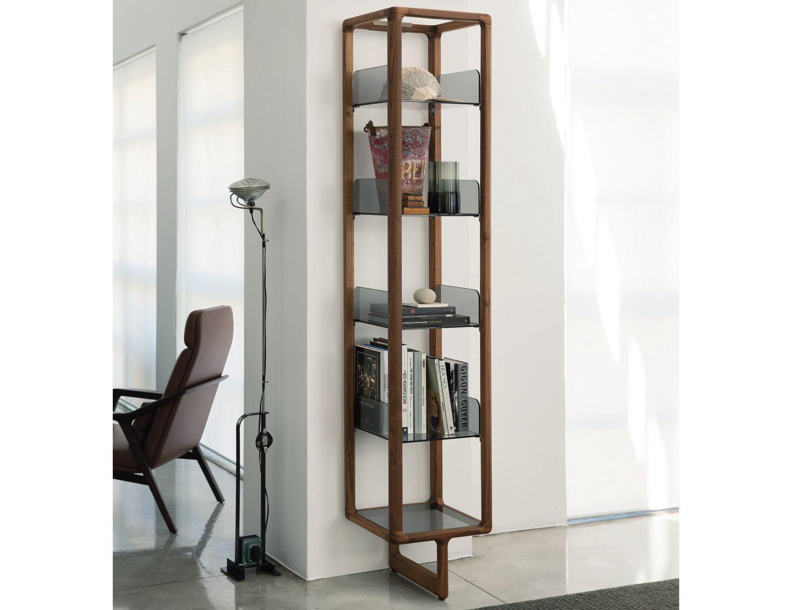 MYRIA Open modular wooden bookcase