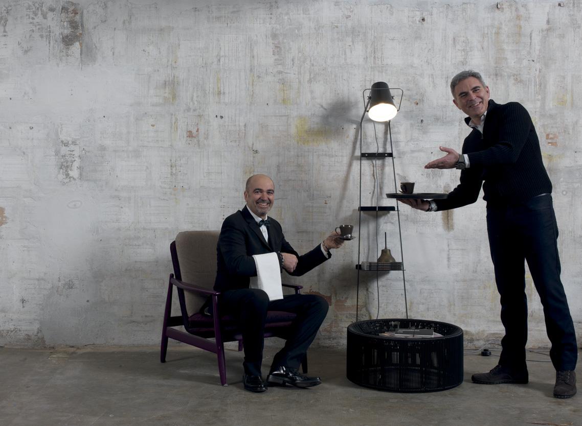 ALFRED Direct light painted metal floor lamp