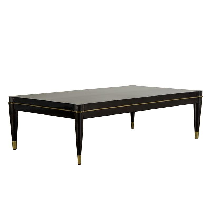 AMBRA Rectangular wood coffee table