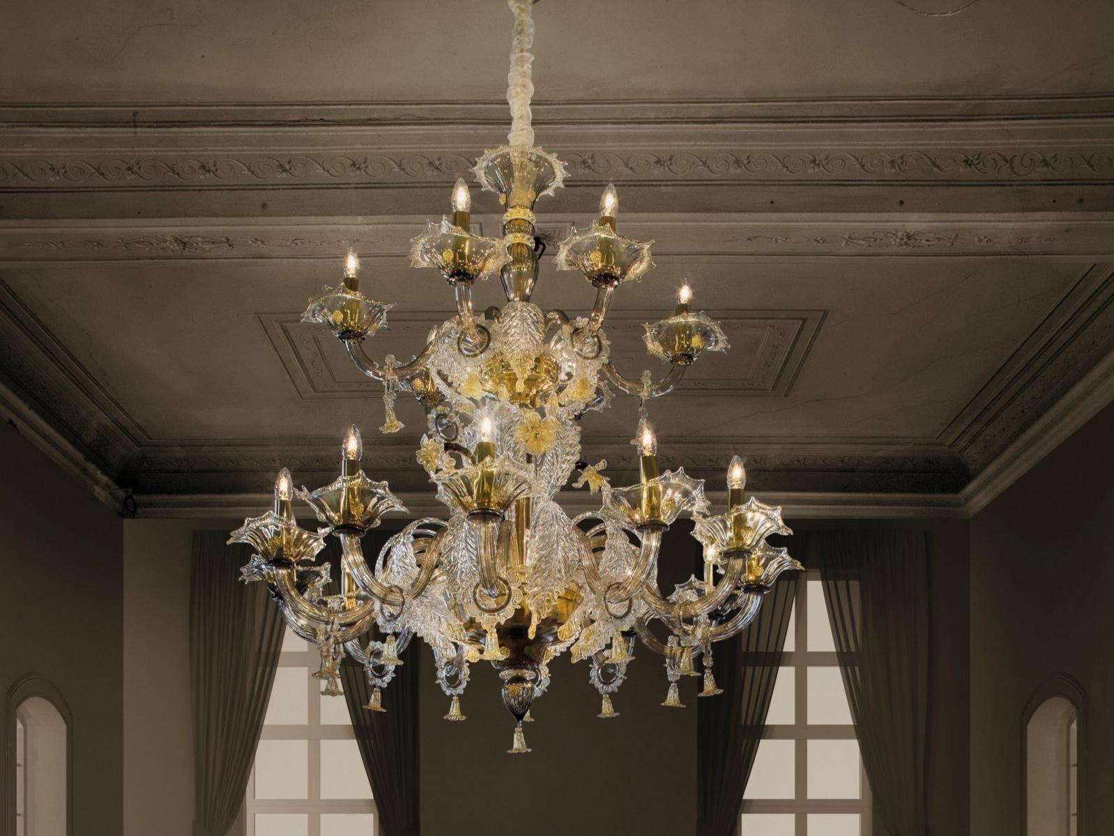 GIUSTINIAN Glass chandelier GIUSTINIAN Glass chandelier