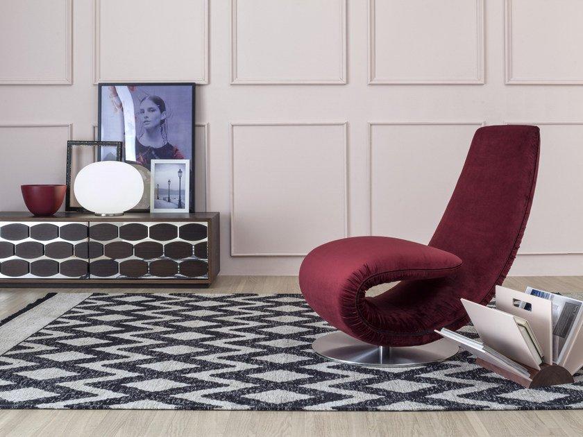 RICCIOLO Fabric armchair / Chaise longue