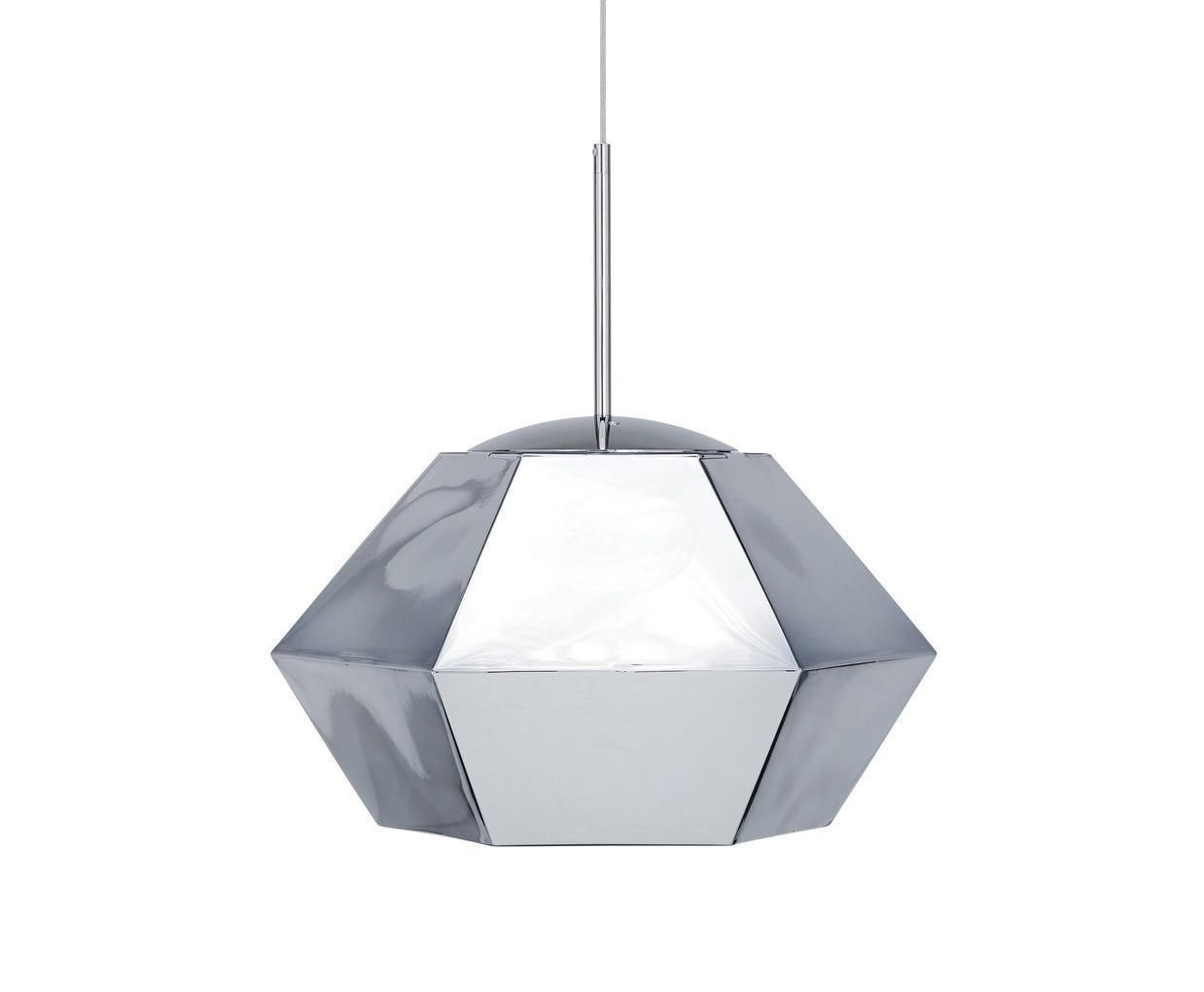 CUT Polycarbonate (pc) pendant lamp in a contemporary style
