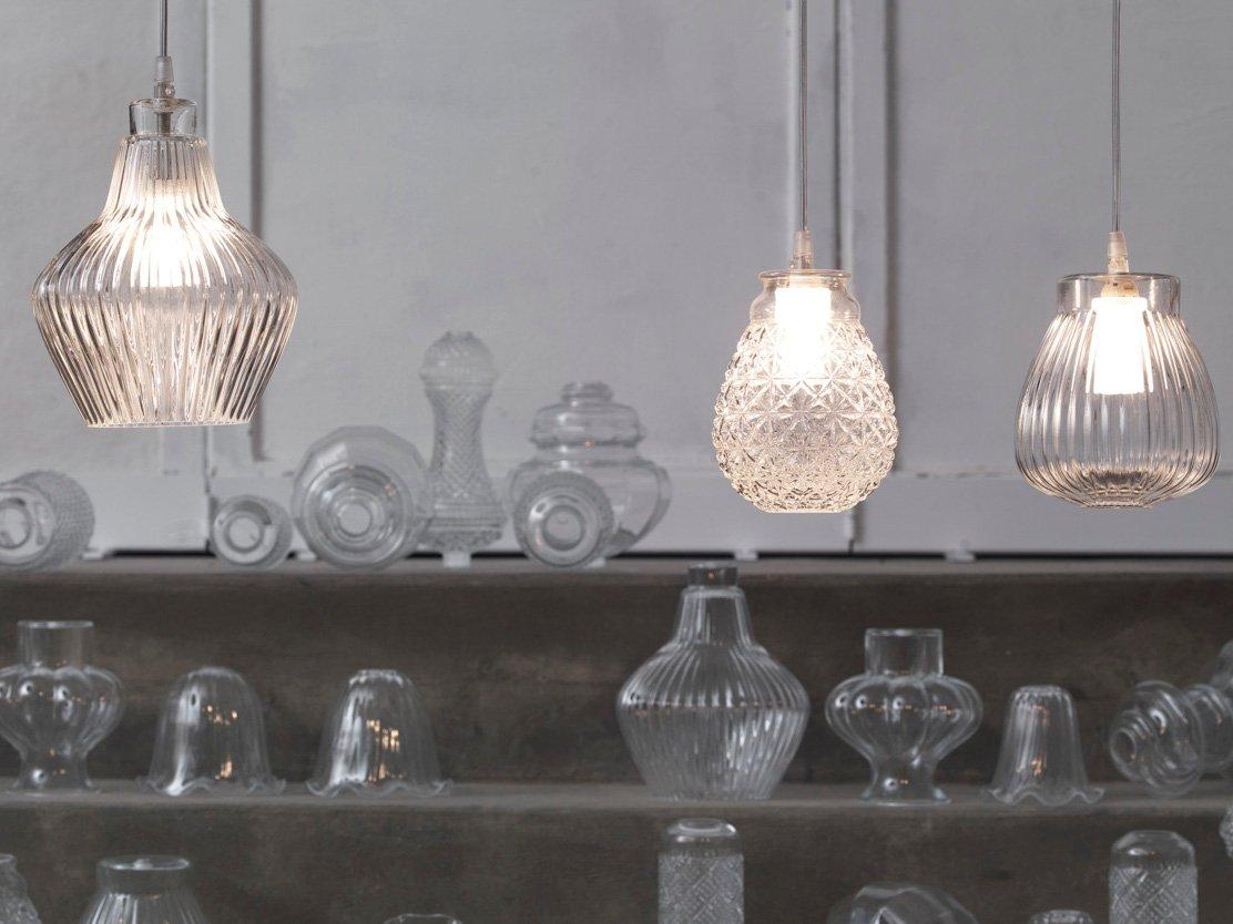 CERAUNAVOLTA Direct light glass pendant lamp CERAUNAVOLTA Direct light glass pendant lamp