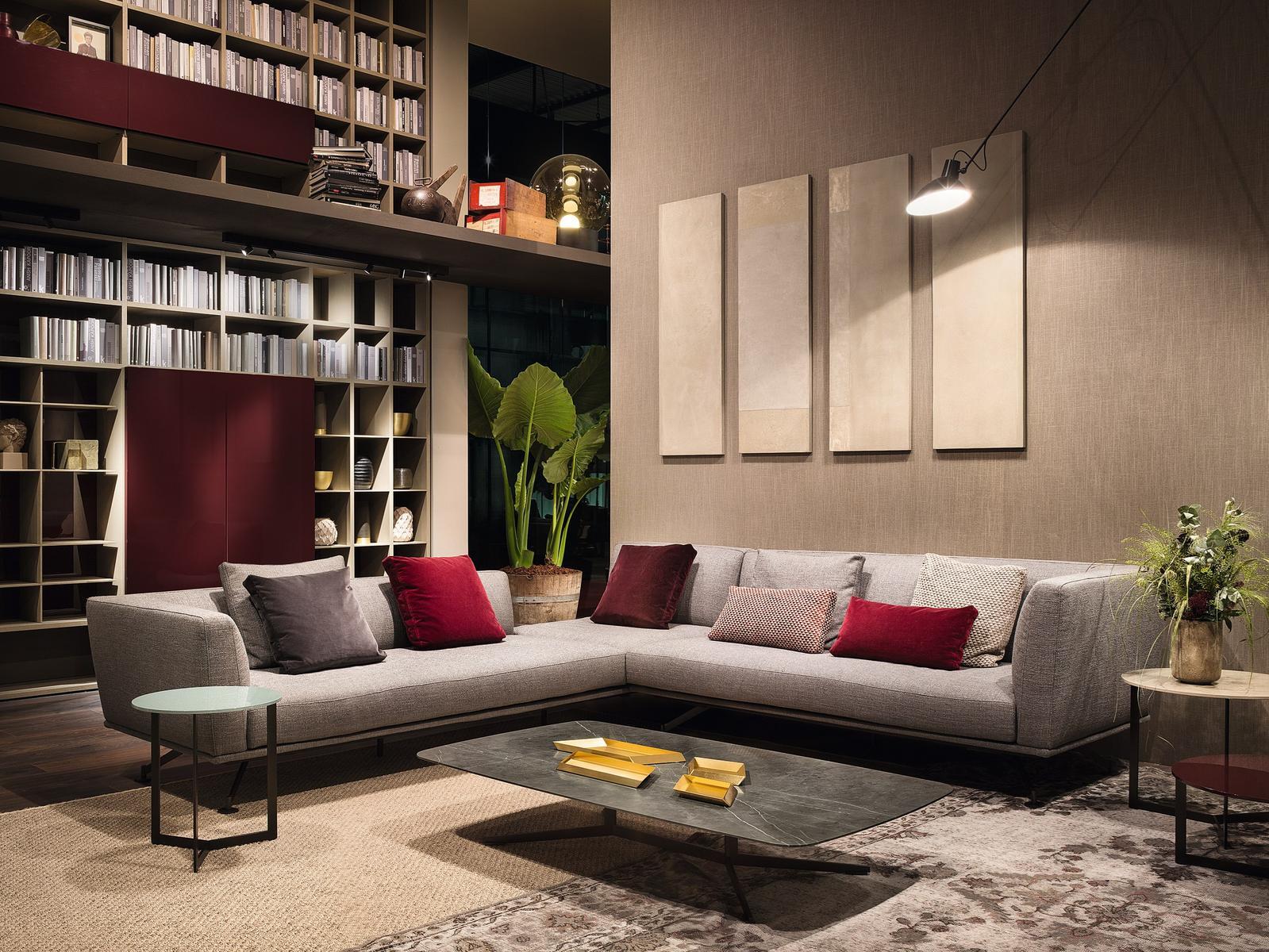 NEIL Corner fabric sofa