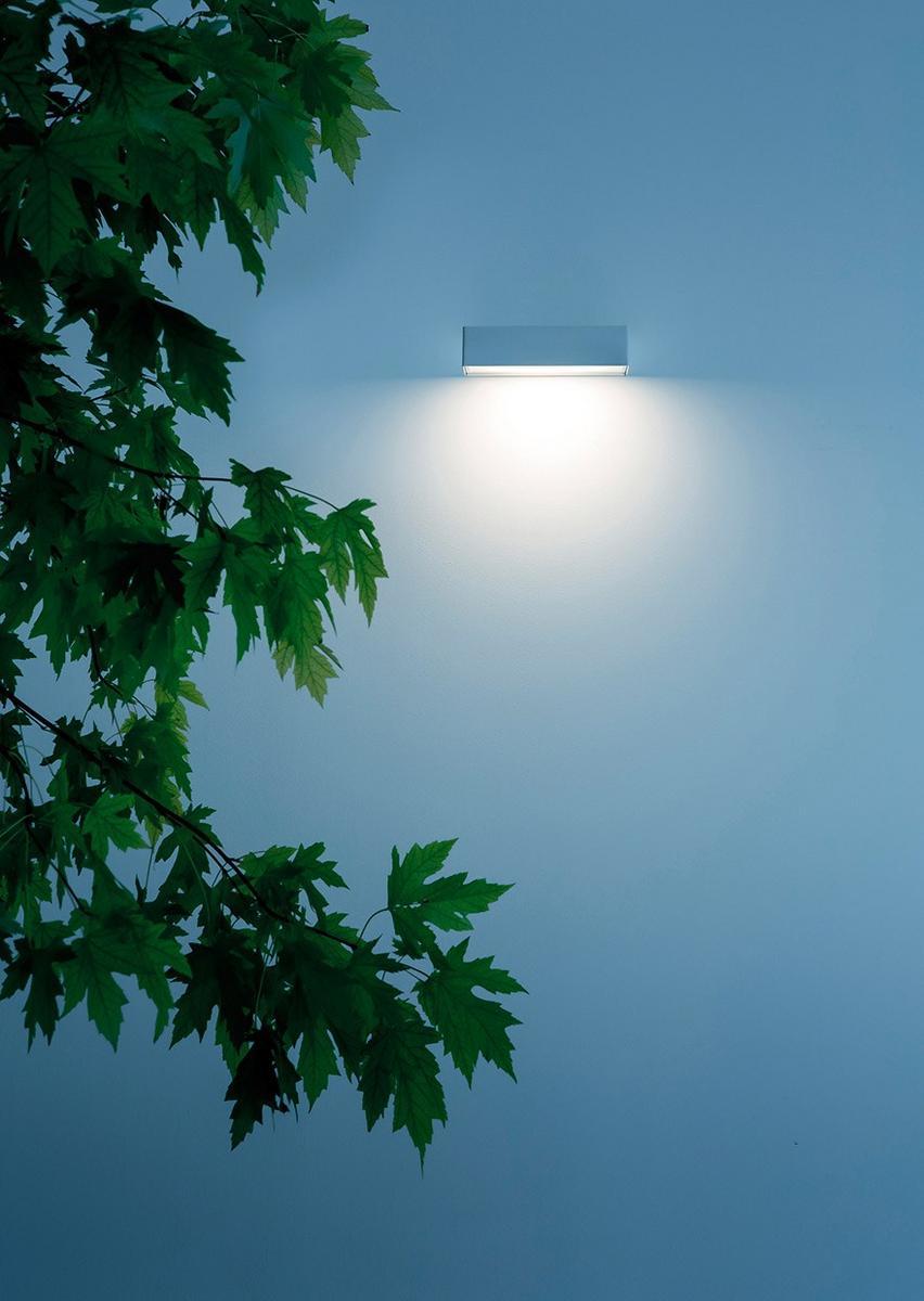 JULIET LED glass and metal wall lamp