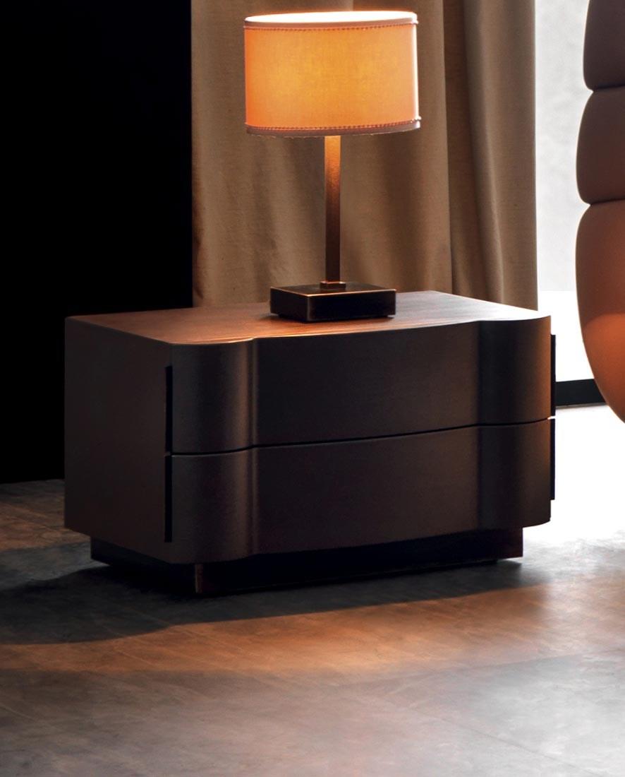 LEON Bedside table with drawers