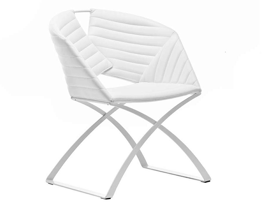 PORTOFINO Sled base upholstered chair