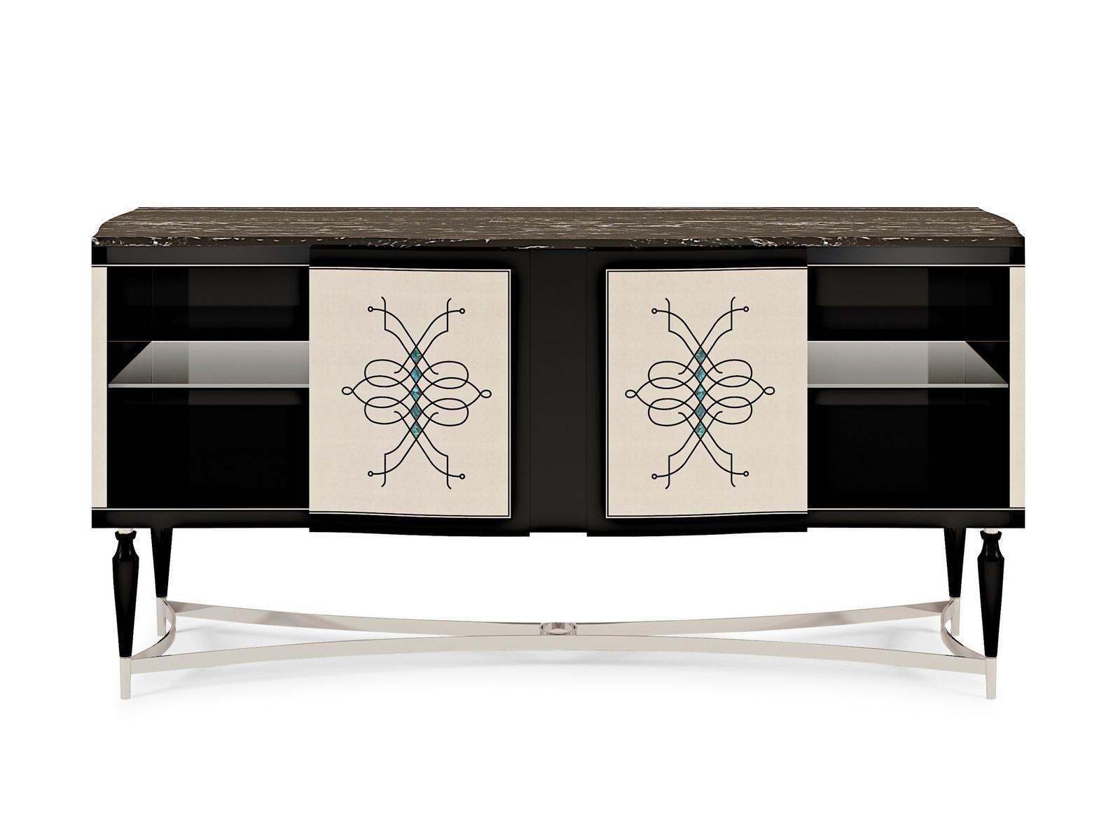 PALAIS ROYAL Wooden sideboard with doors