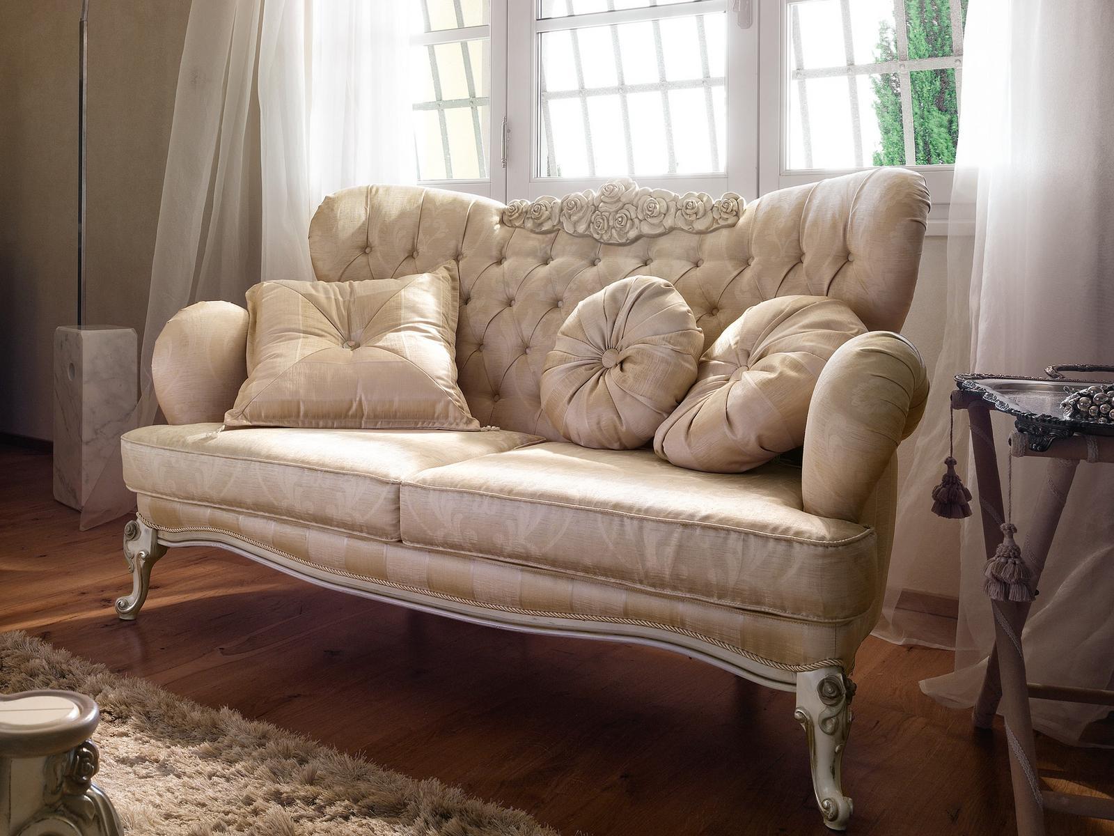 CAPRI Tufted 2 seater sofa