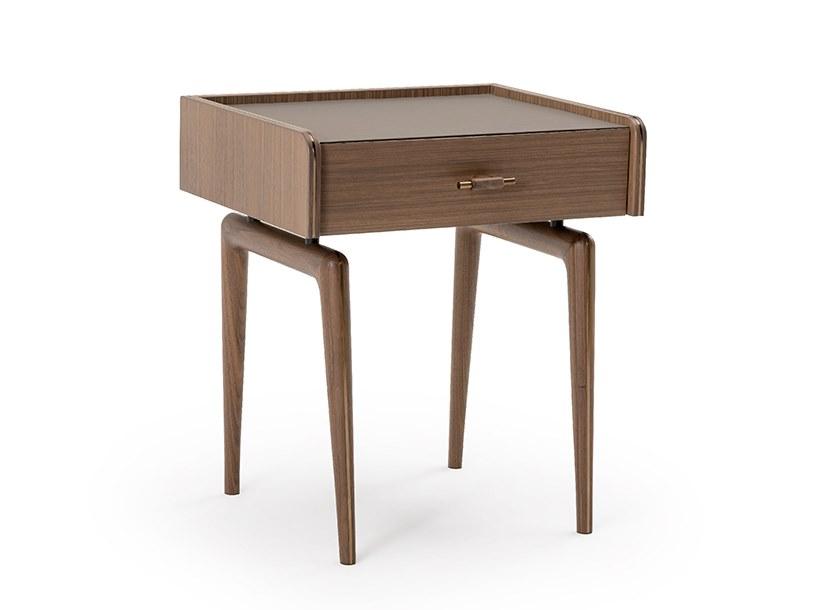 BLUES Wooden bedside table
