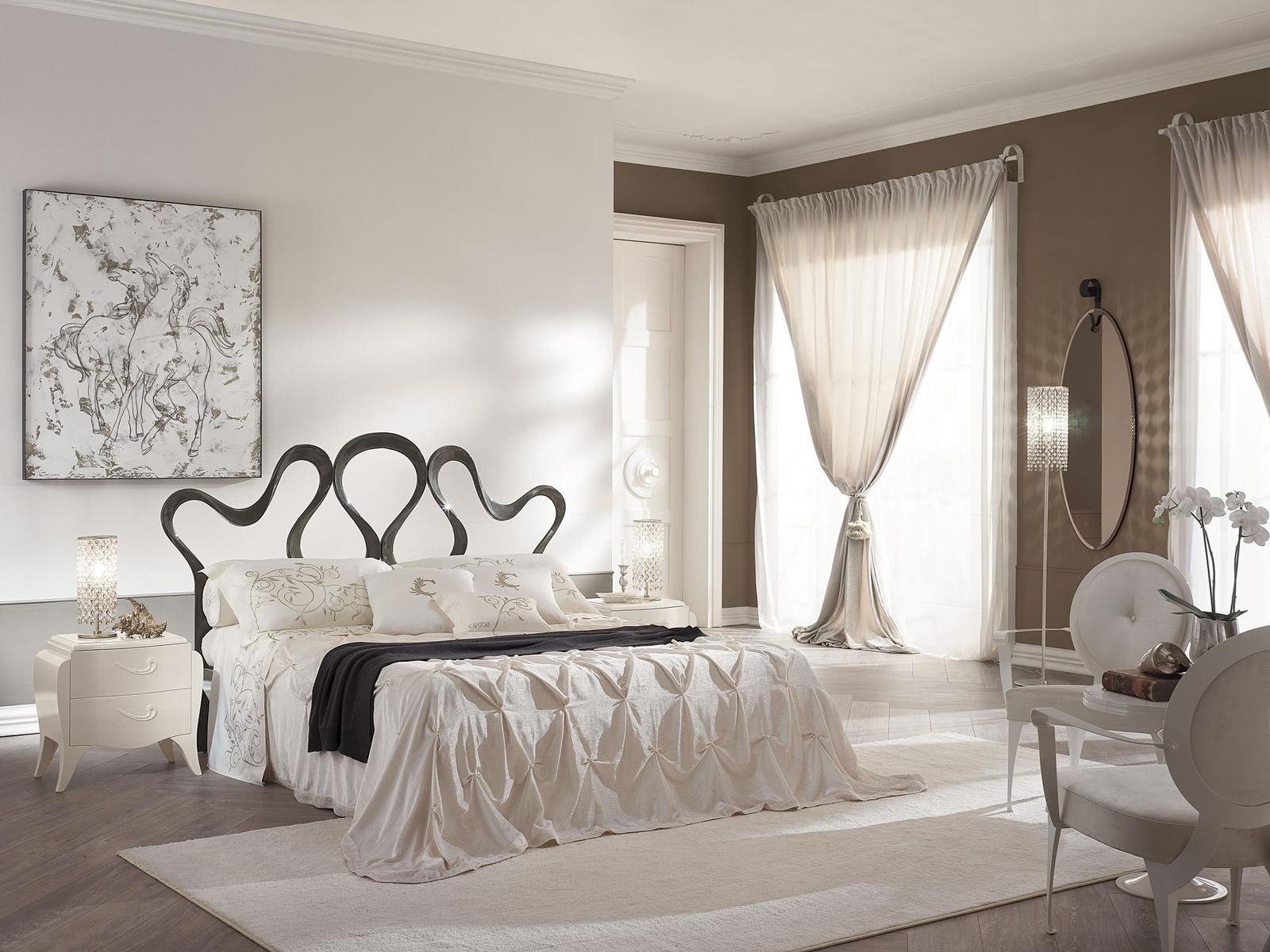 NASTRO Wrought iron double bed