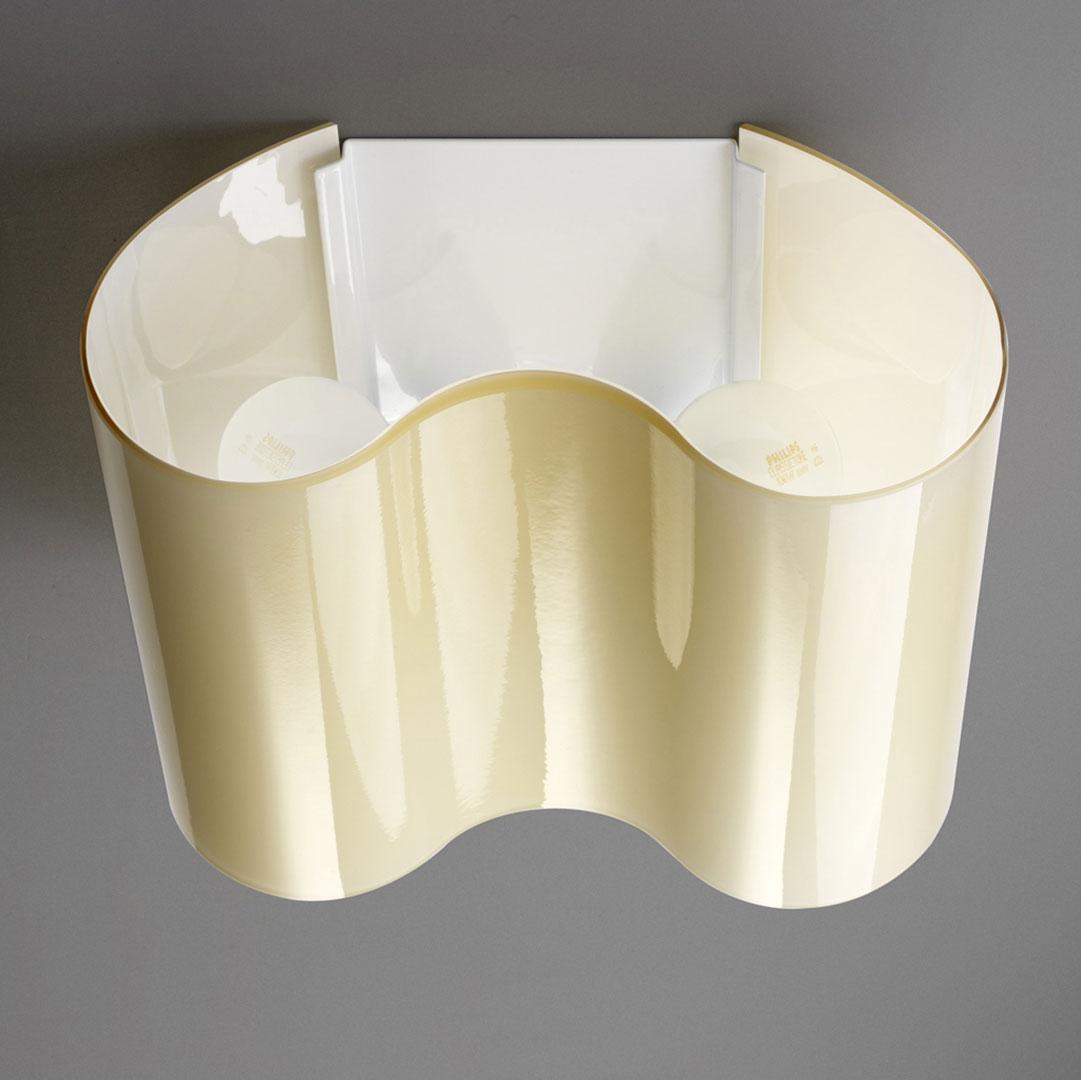 DOUBLE Glass wall lamp
