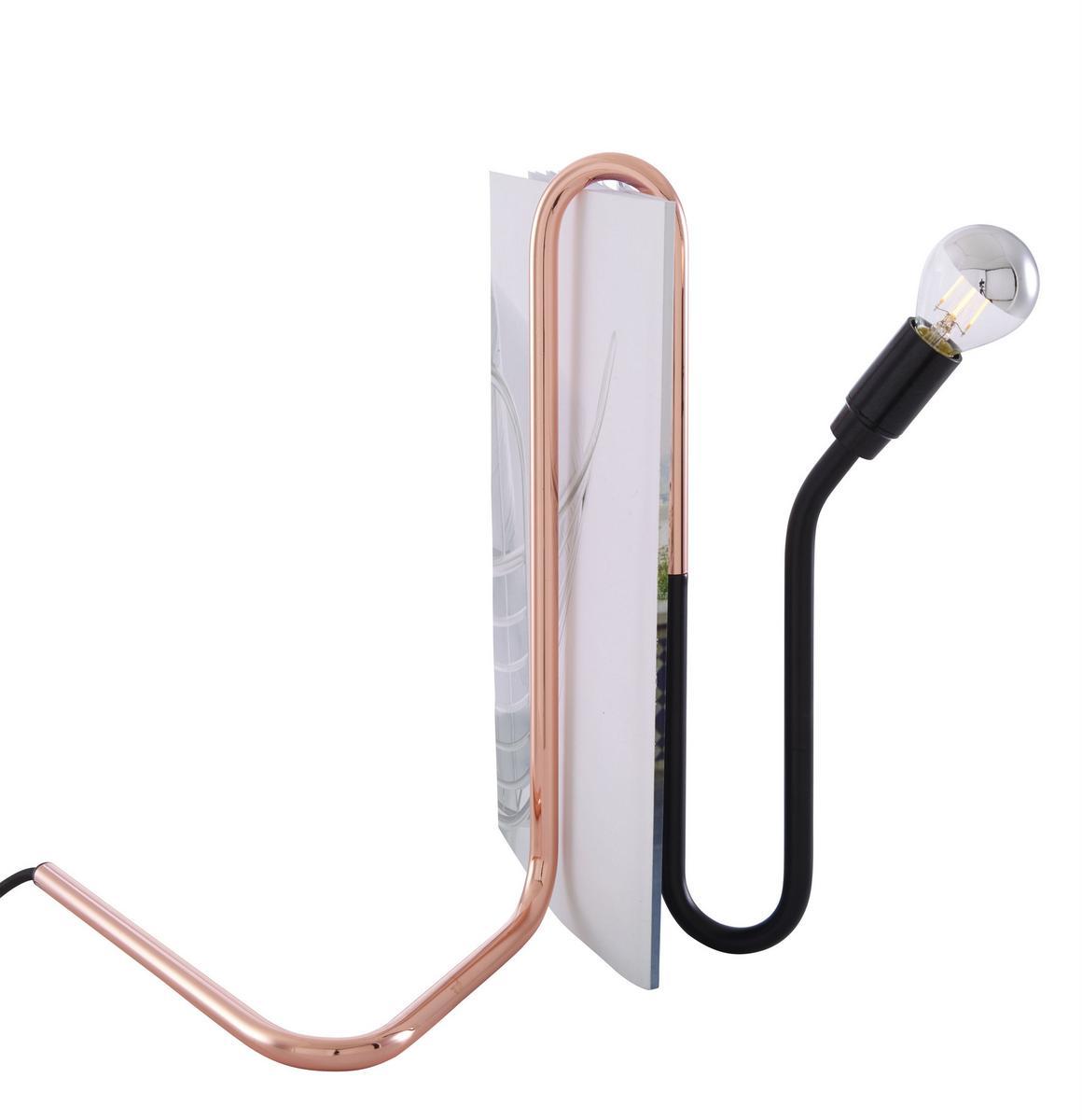 ONDULE LED copper table lamp
