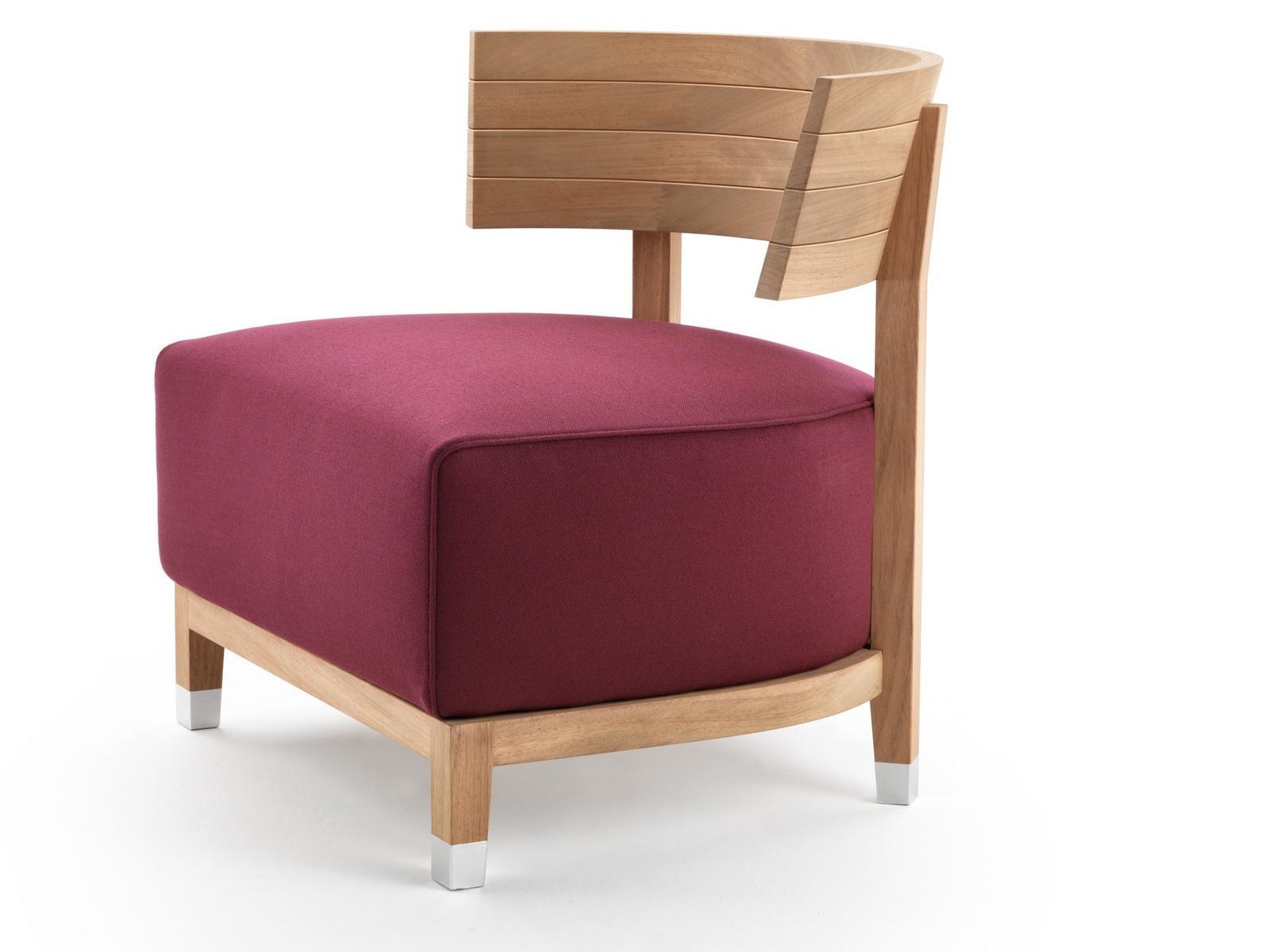 THOMAS Garden fabric easy chair with removable cover