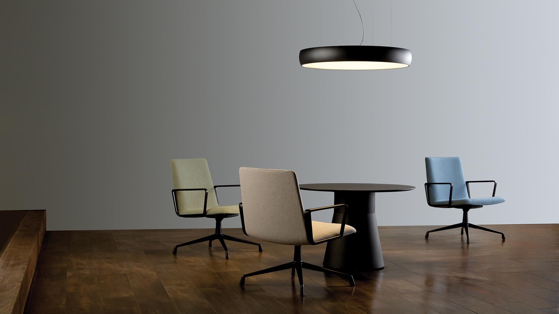 DRUM 90 LED aluminium pendant lamp DRUM 90 LED aluminium pendant lamp