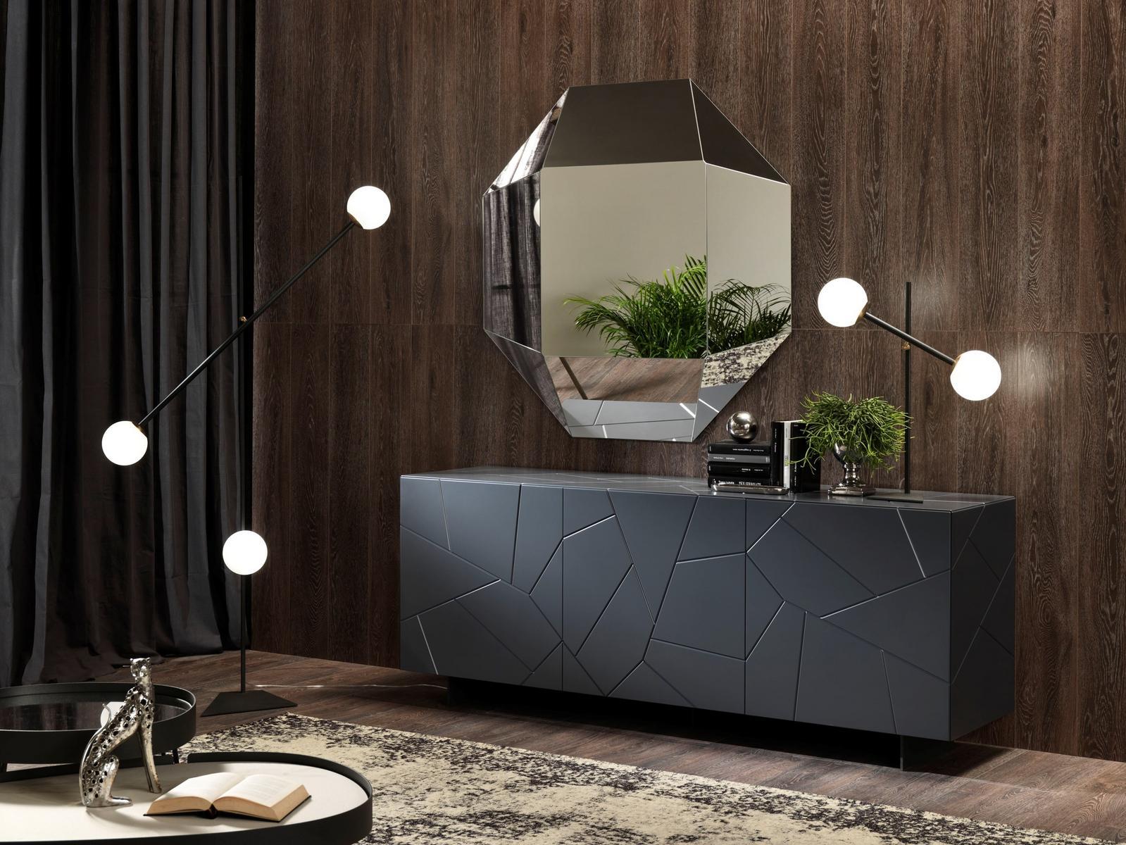 MERIDIAN T BIG Direct light adjustable painted metal table lamp