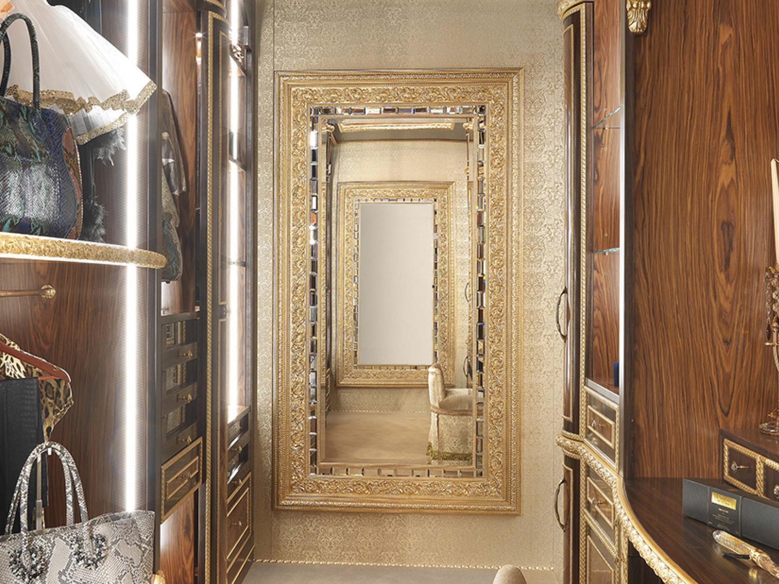 14663 Rectangular wall-mounted mirror