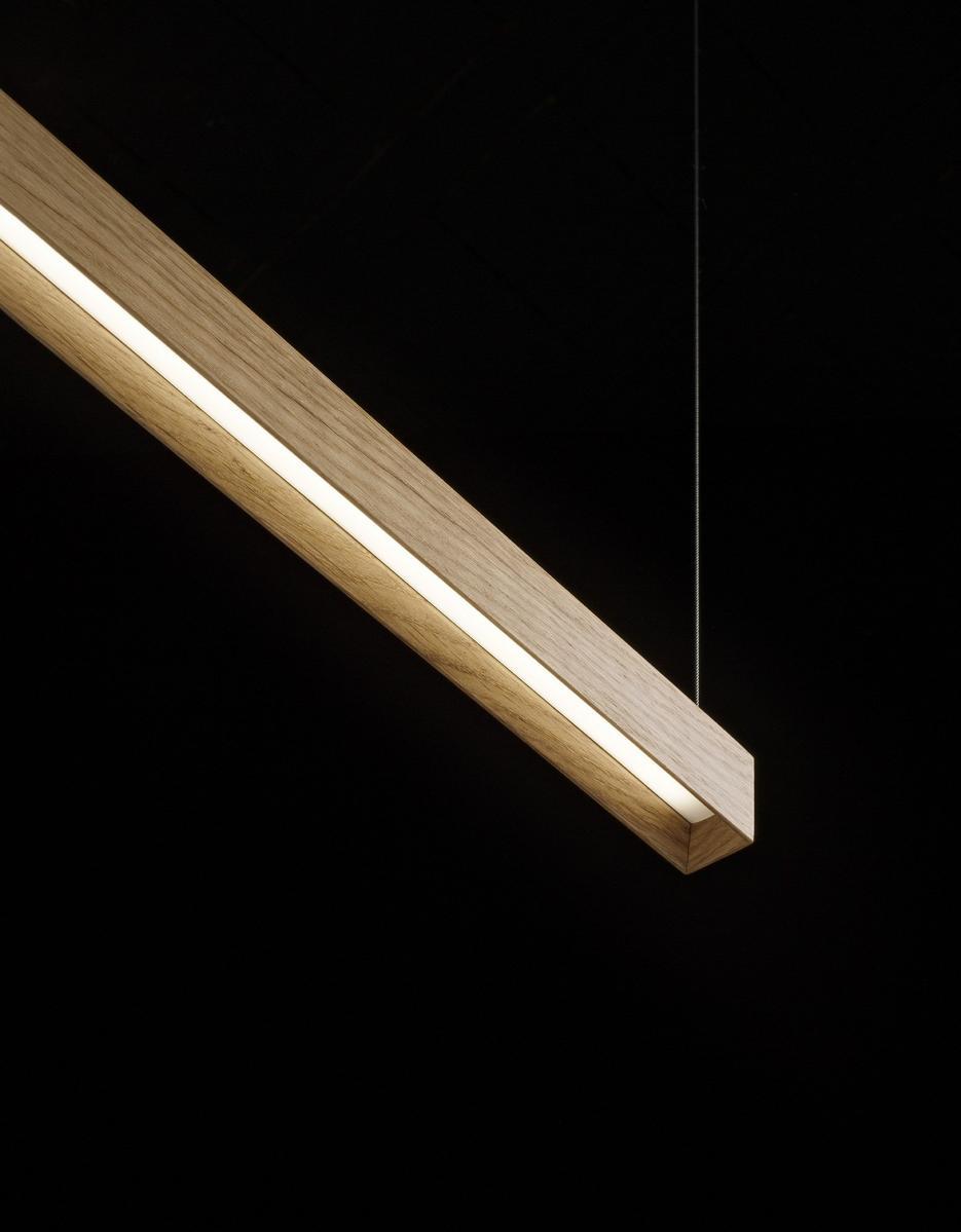 LANACOTTA LED oak pendant lamp