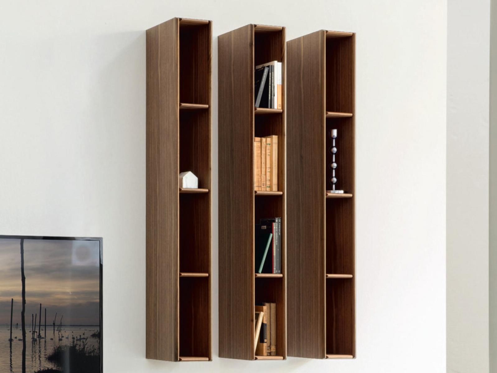 BAYUS 7 Walnut bookcase / wall cabinet