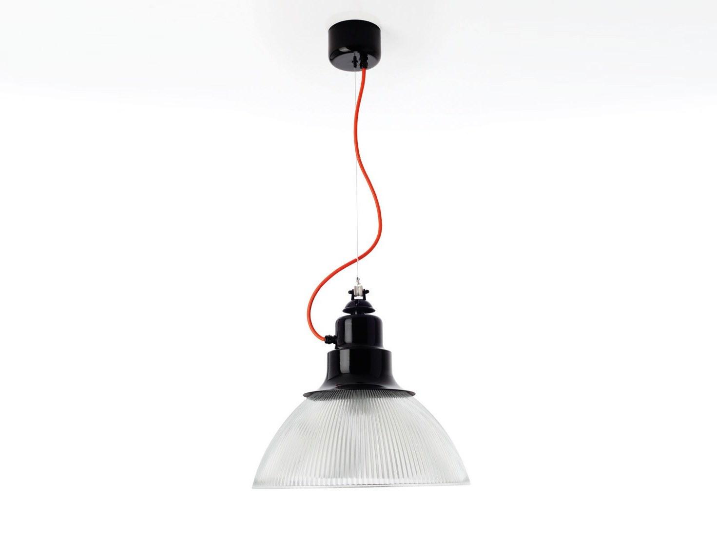 BERLINO Glass pendant lamp