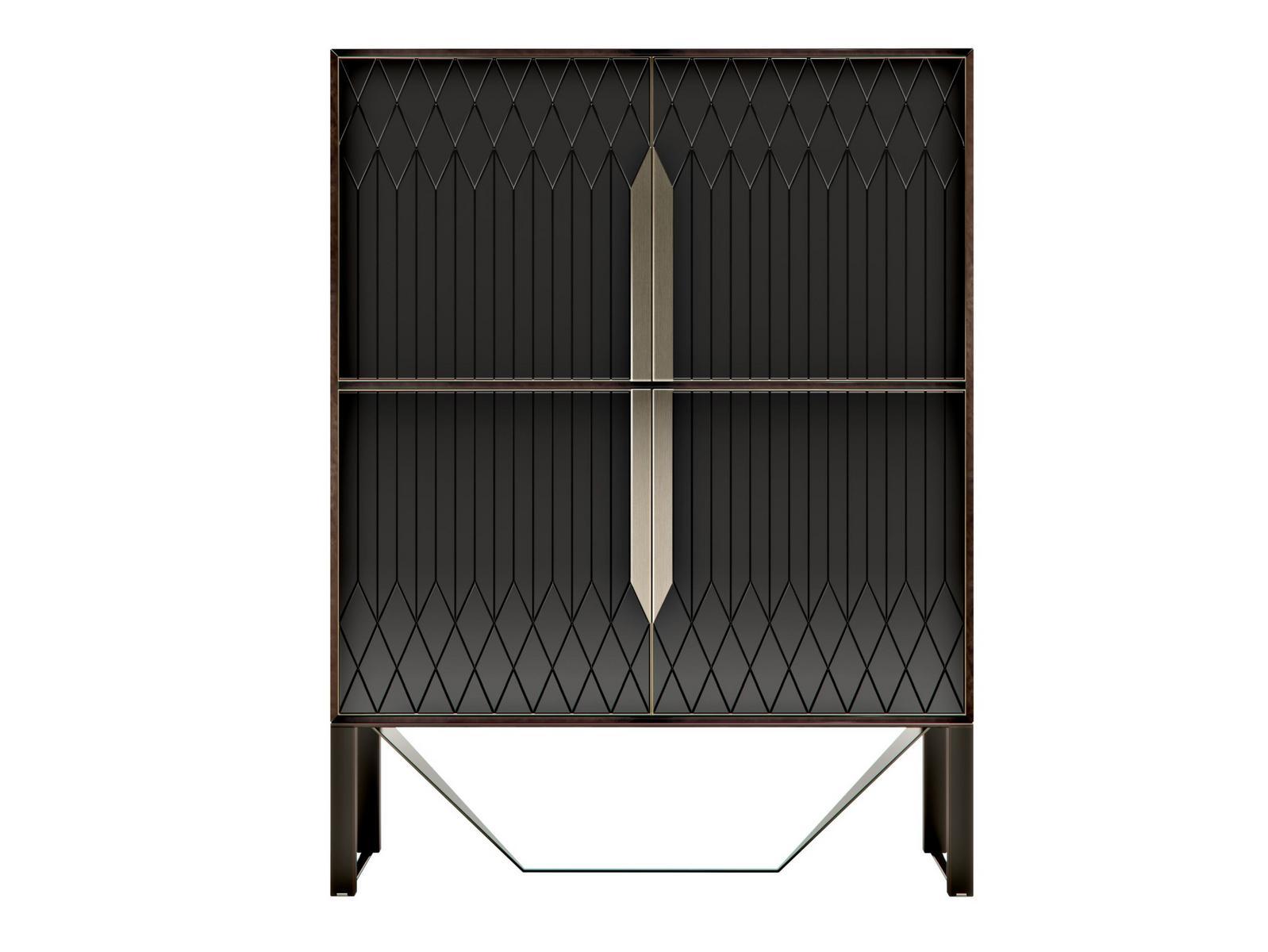 PRISMA Wooden highboard with doors