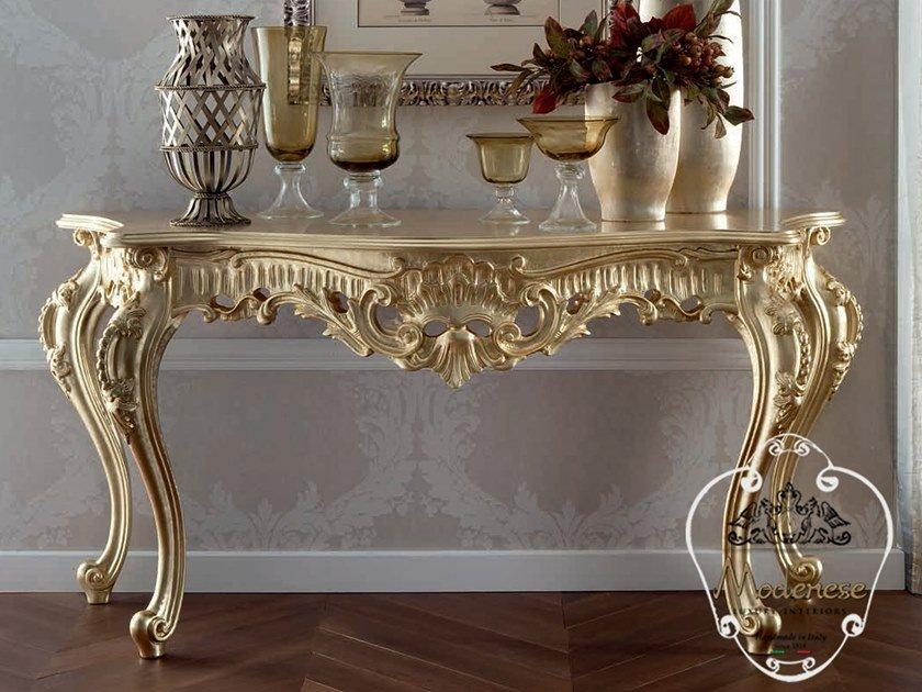 14666 Wooden console table