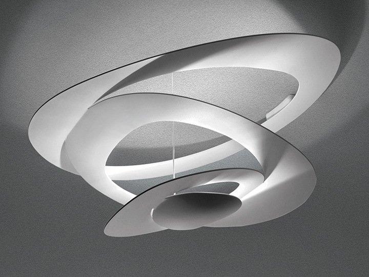 PIRCE MINI Indirect light aluminium ceiling lamp