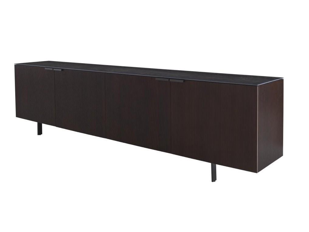 SELVANS Walnut sideboard with doors