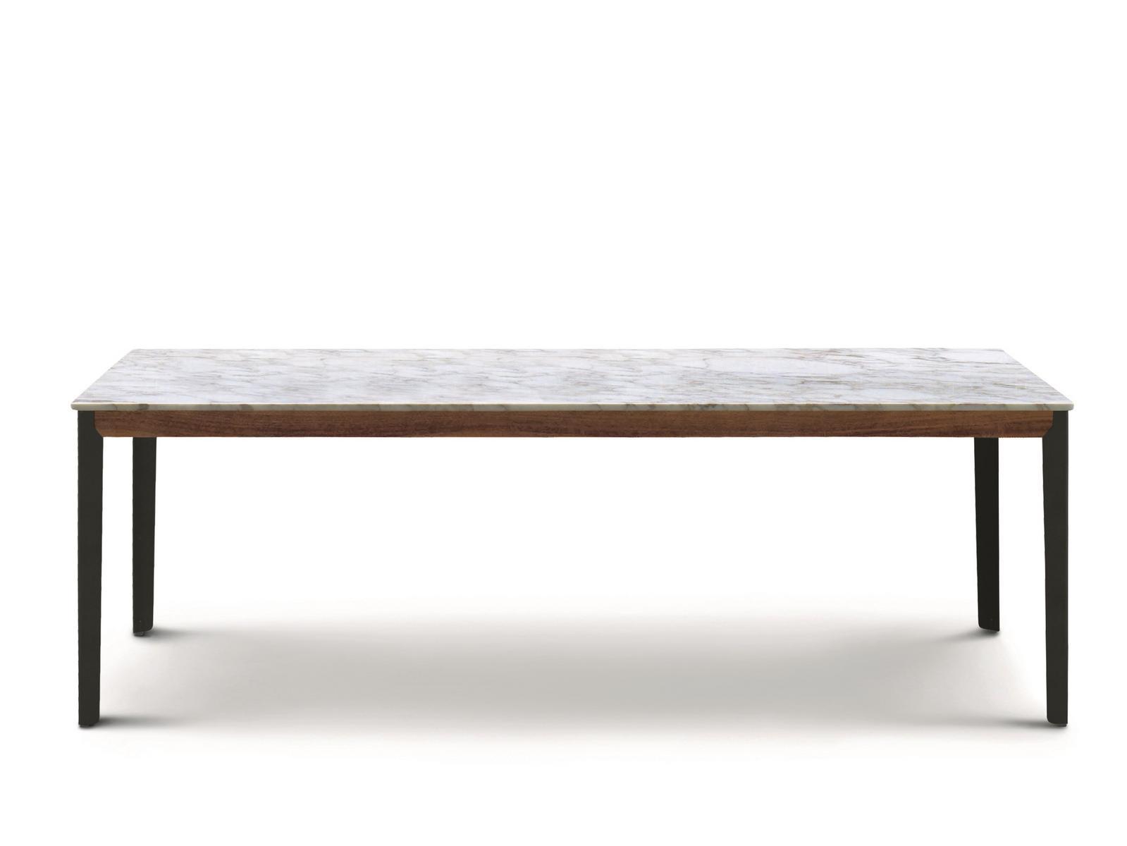 HUG Rectangular marble table