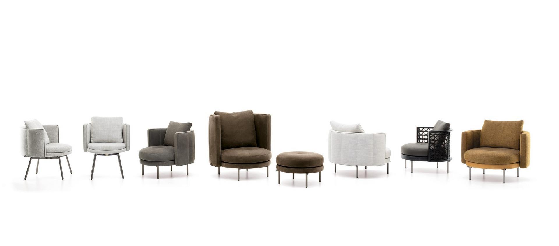 TORII Upholstered fabric chair