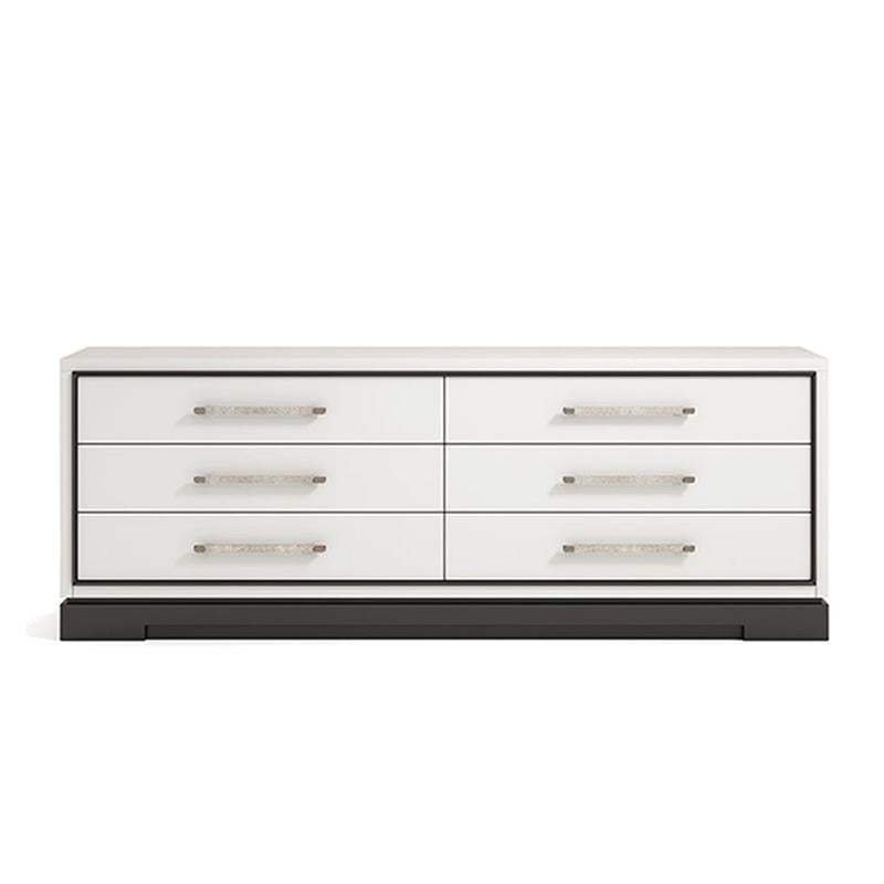 ASMARA Rectangular lacquered chest of drawers