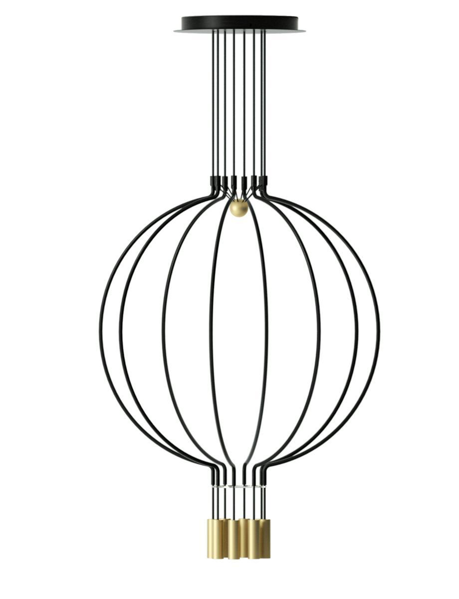 LIAISON SPLIAIX8 LED metal pendant lamp