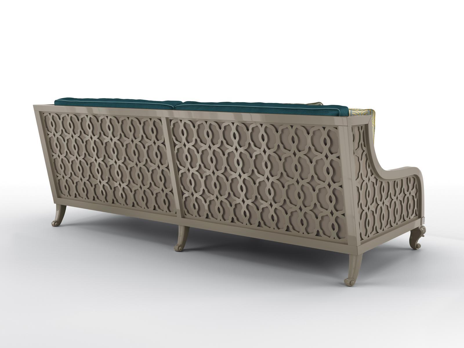 CLUB 3 seater velvet sofa