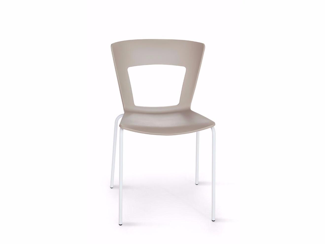 LILIA Stackable open back chair