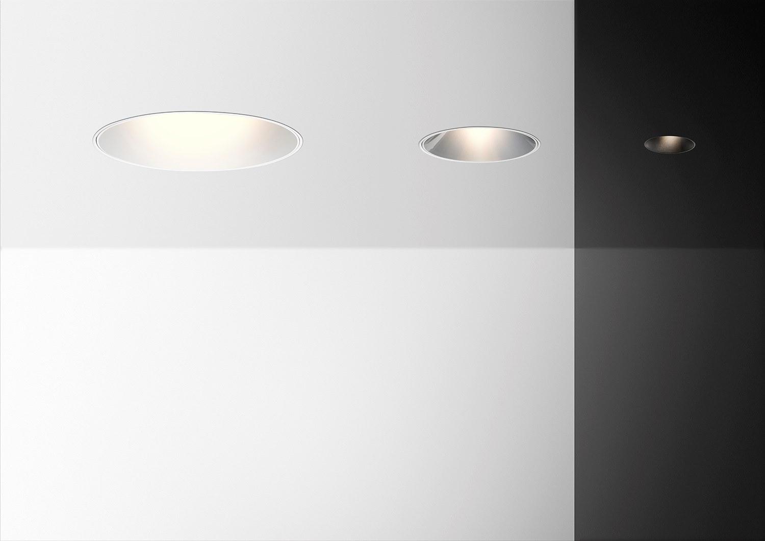 SALINA Contemporary style recessed metal spotlight