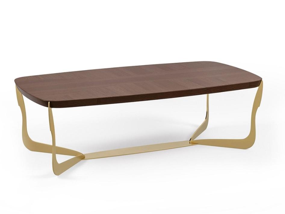 PR.310 Low rectangular wooden coffee table