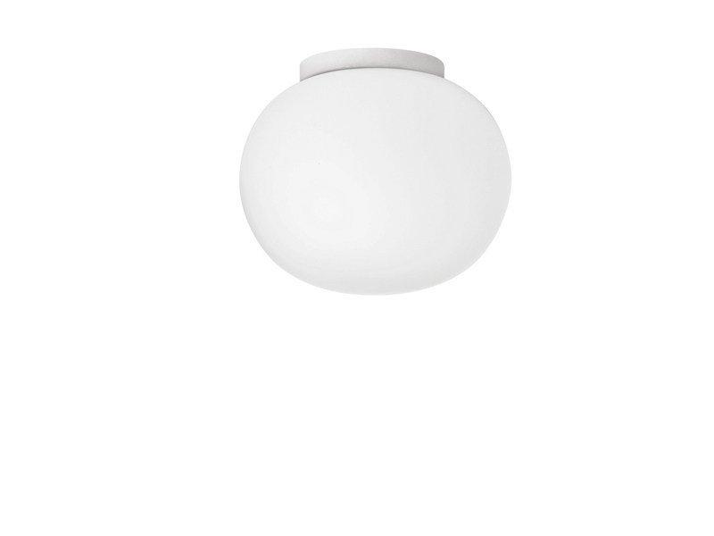 GLO-BALL CW ZERO Opal glass ceiling light