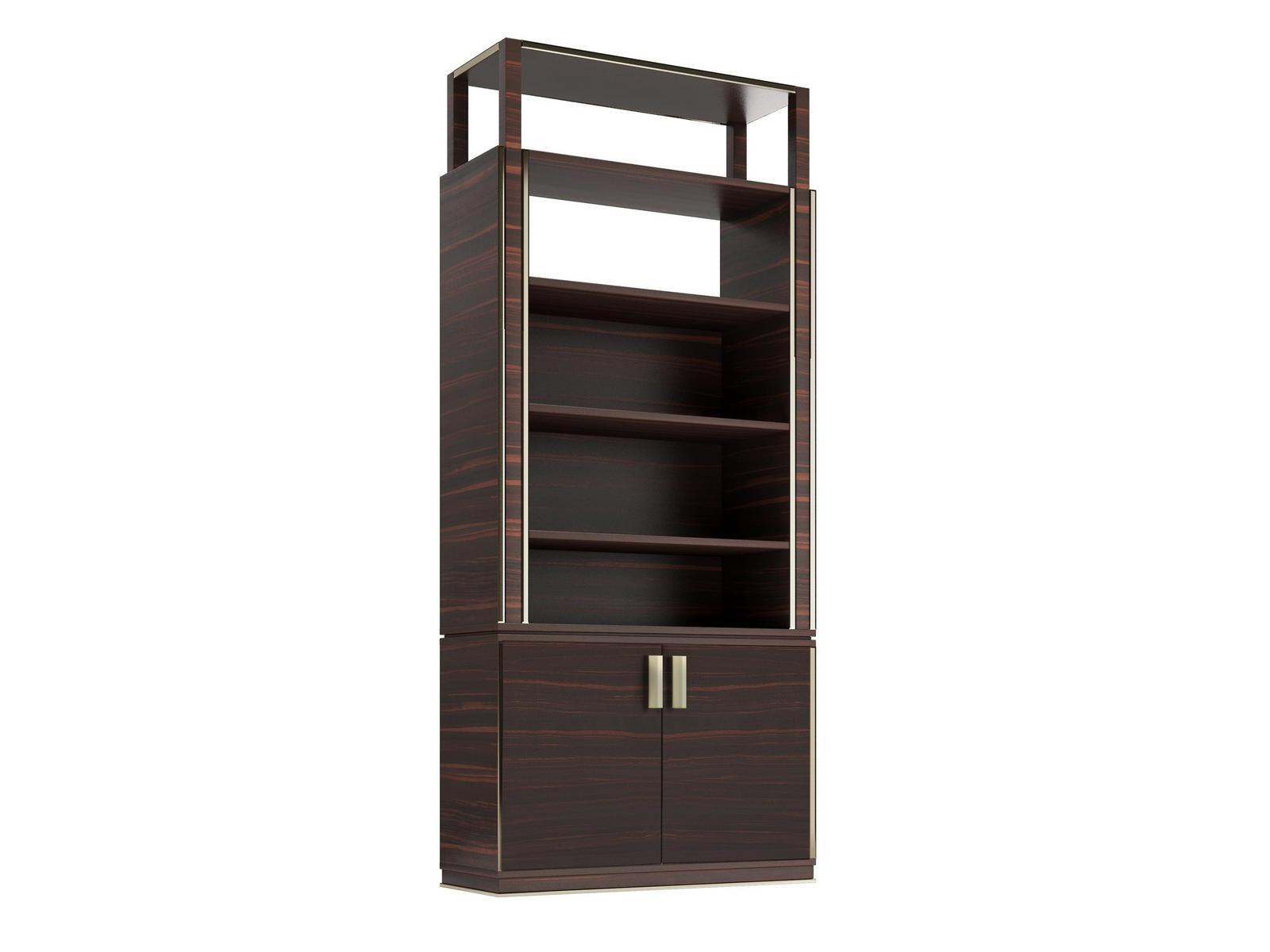 HUG Wooden bookcase with drawers