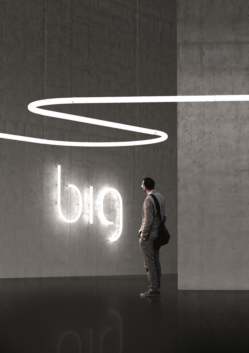 ALPHABET OF LIGHT SYSTEM LED direct light polycarbonate pendant lamp