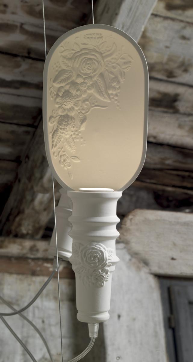 WORK IN PROGRESS Direct light ceramic pendant lamp