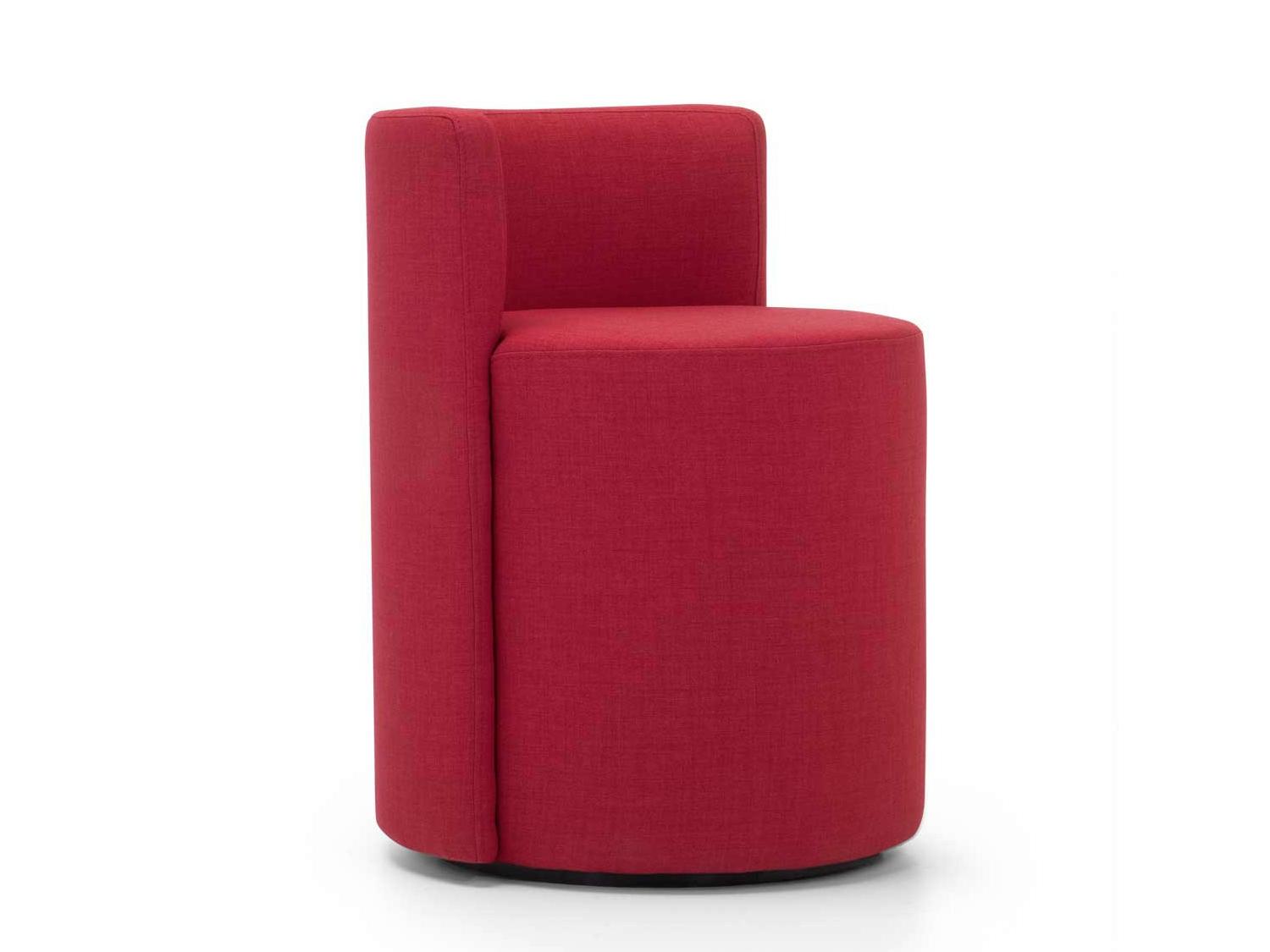 PERCY Upholstered fabric easy chair