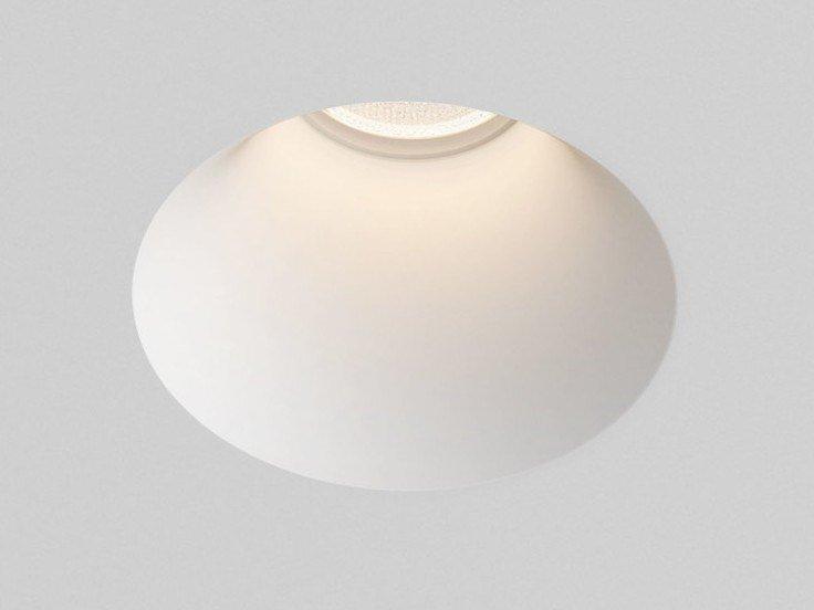 BLANCO ROUND LED round recessed plaster spotlight