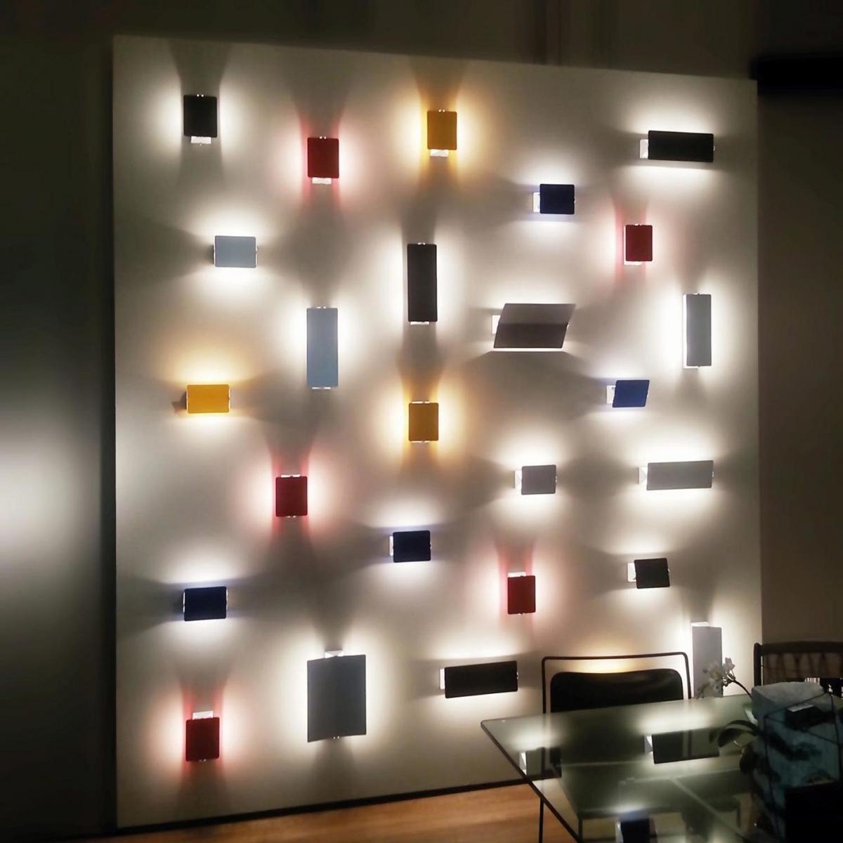 APPLIQUE À VOLET PIVOTANT DOUBLE Adjustable aluminium wall light