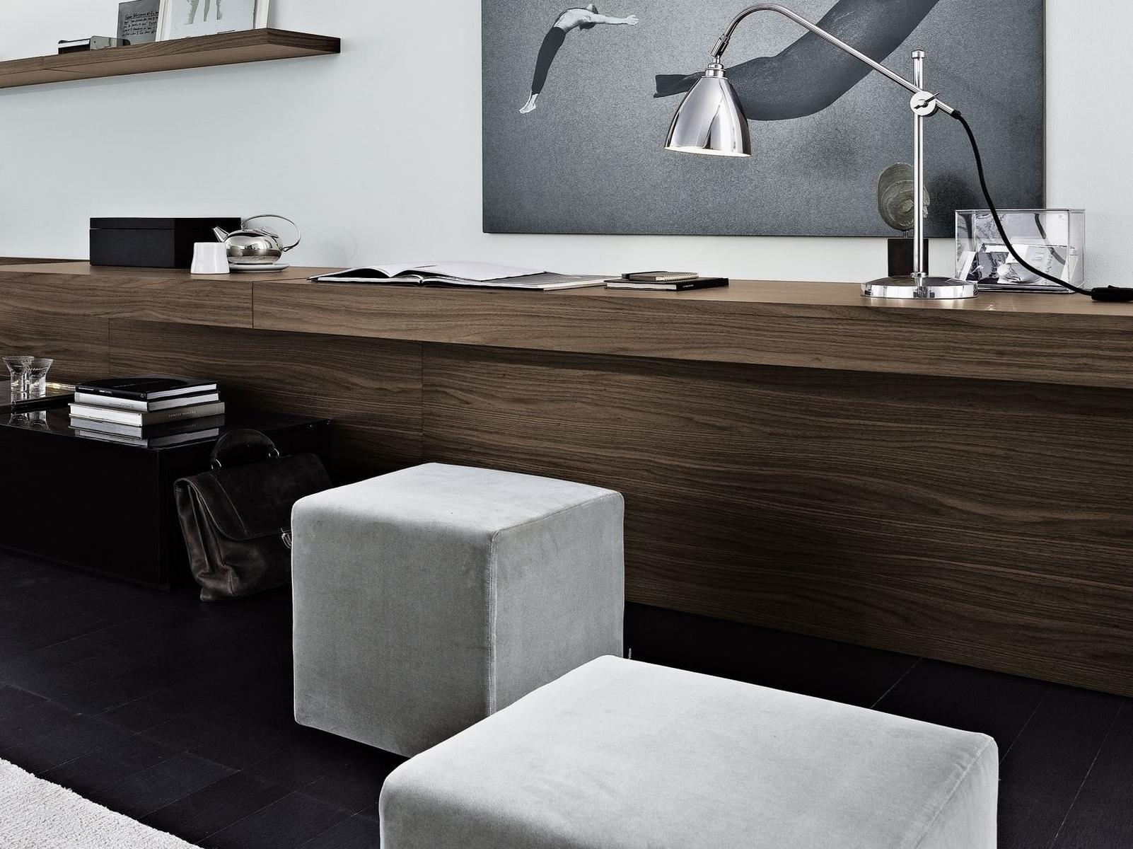 PLAY Upholstered fabric pouf