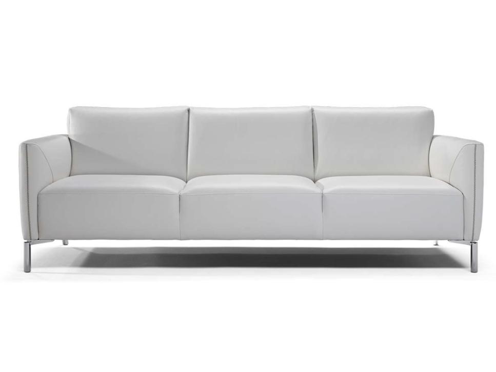TRATTO 3 seater leather sofa