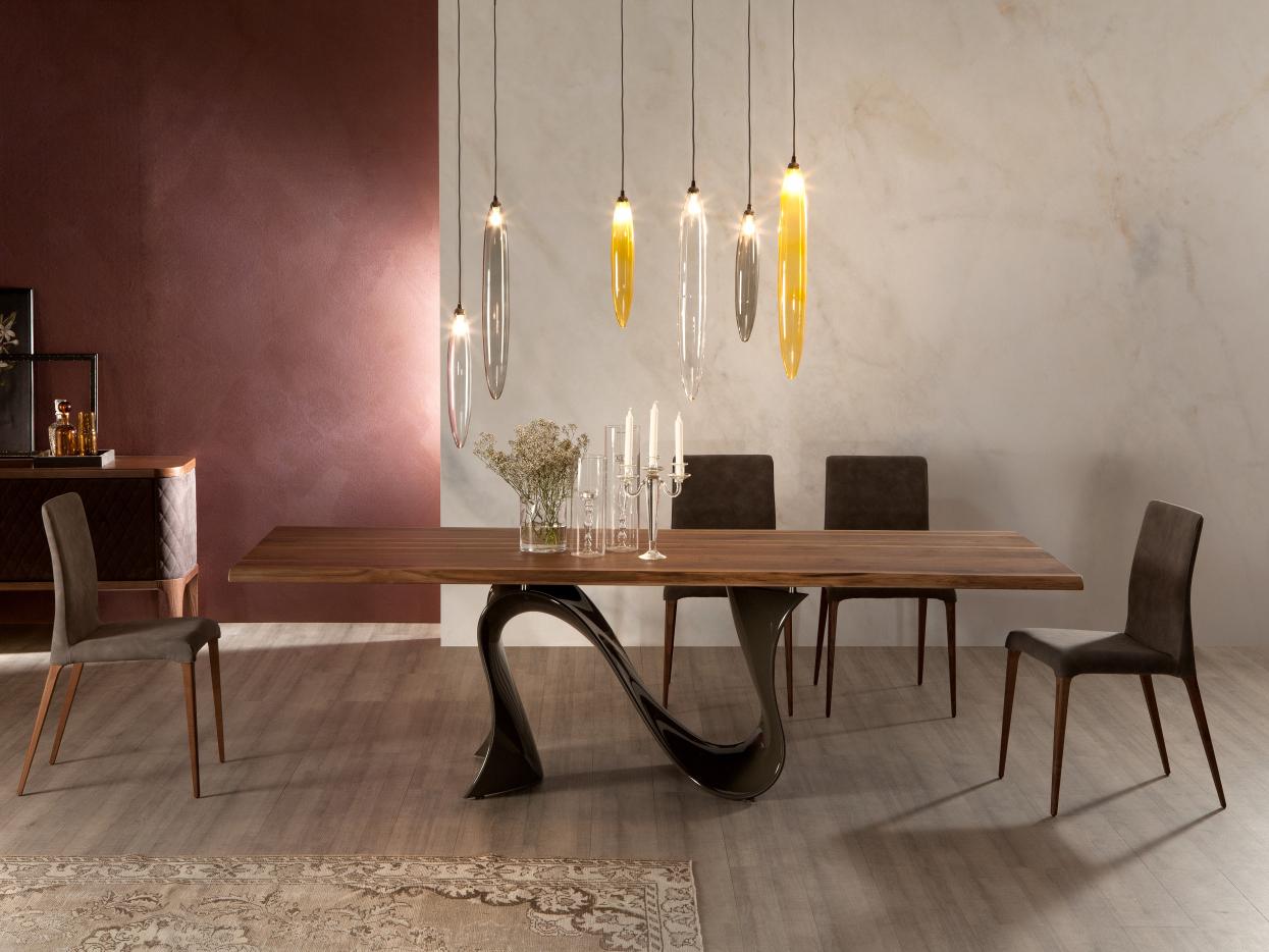RAIN LED glass pendant lamp