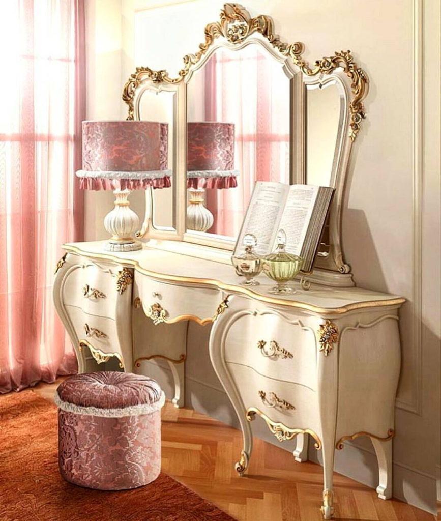 ROMANTICA Solid wood bedroom set in a classic style