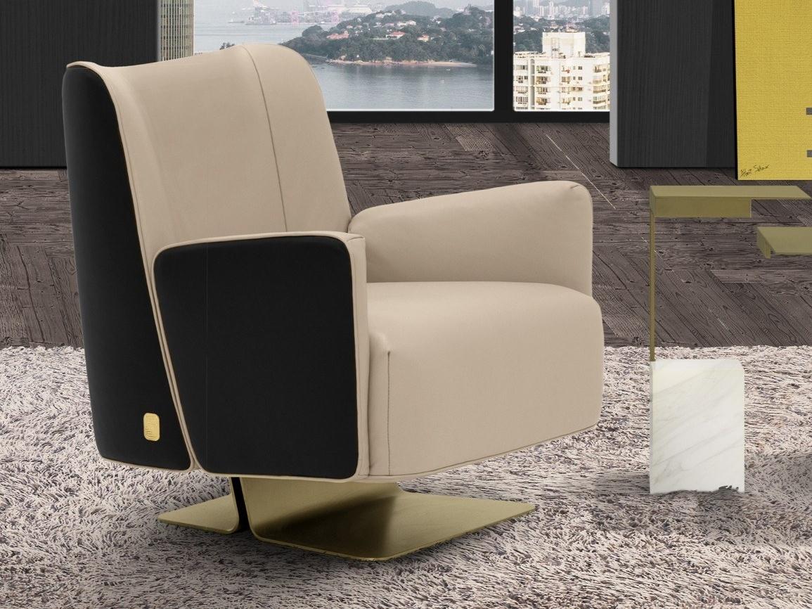 SUNRISE Leather armchair