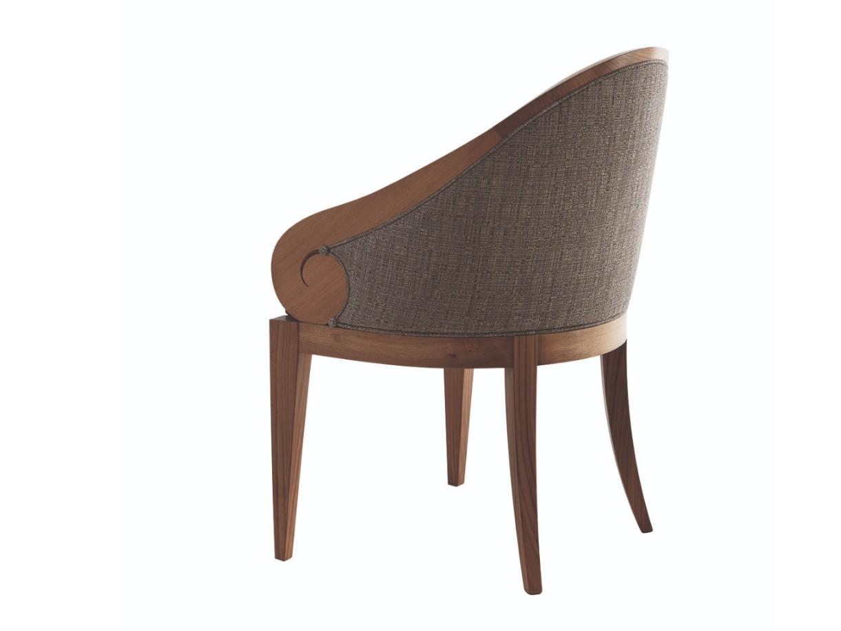 SEAN Solid wood chair with armrests